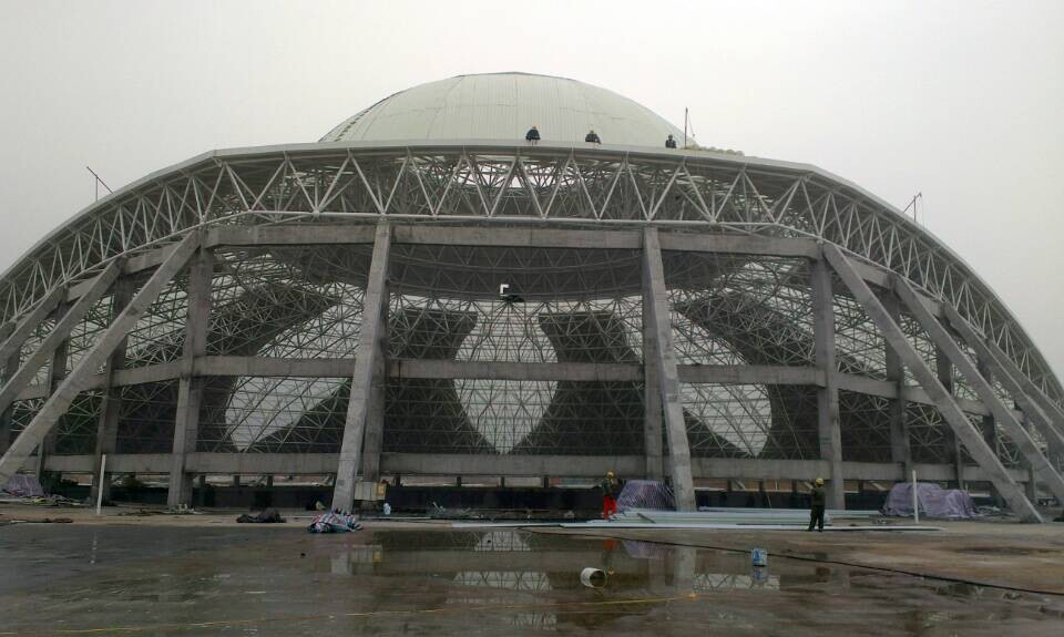 益阳温泉馆网架工程